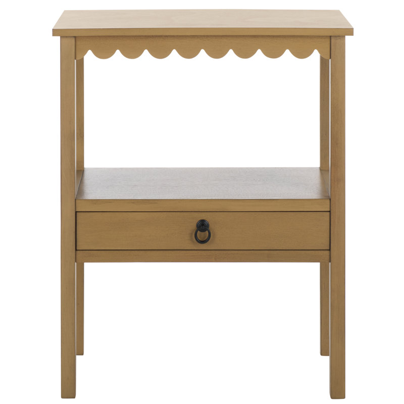 Table d'appoint Branden, Brun