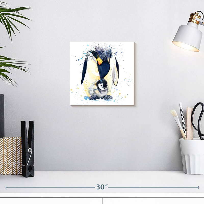 Crowle Cute Arctic Penguins, 10" H x 10" W