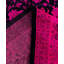 Tapis unique noué à la main Rachal - rose, 12 pi 0 po x 18 pi 2 po