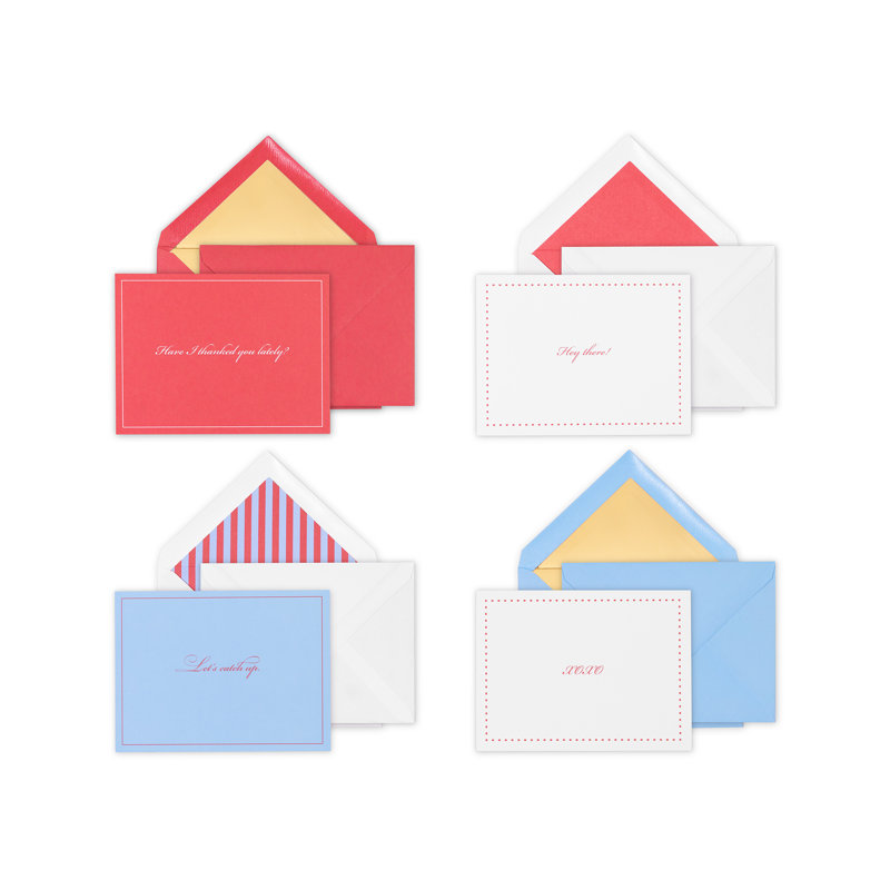 Assortiment de cartes de correspondance assorties, Hey There