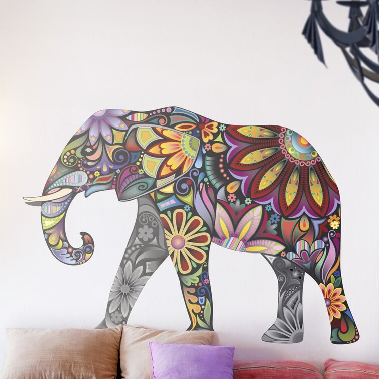 East Urban Home Wandtattoo Elefant Elefantenmuster & Bewertungen