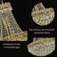 Lustre empire unique à 11 lumières Zoila-350973557
