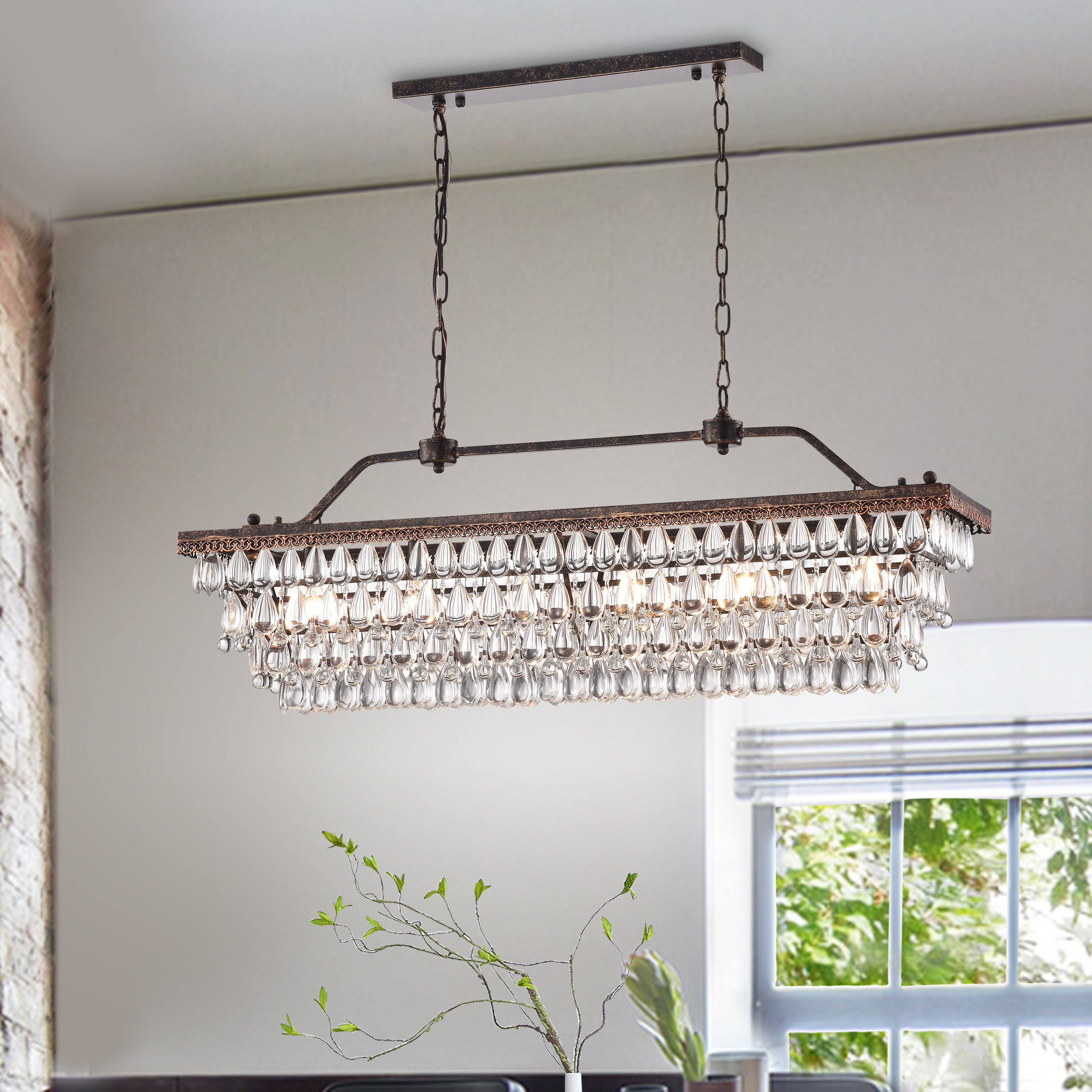 Kelly Clarkson Home Danna 6 - Light Unique Tiered Chandelier & Reviews | Wayfair