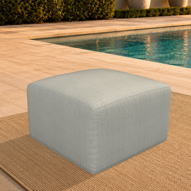  Repose-pieds extérieur Praia Sunbrella®, Sunbrella® Canvas Granite
