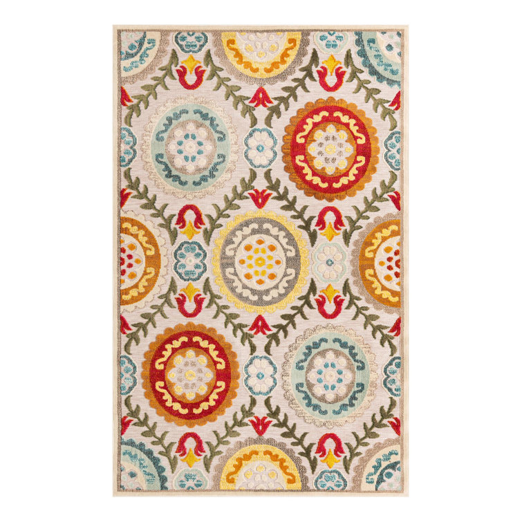 Bungalow Rose Oualida Caimin Indoor/Outdoor Area Rug