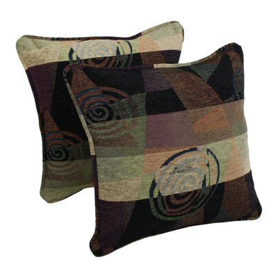 Patchwork Reversible Throw Pillow