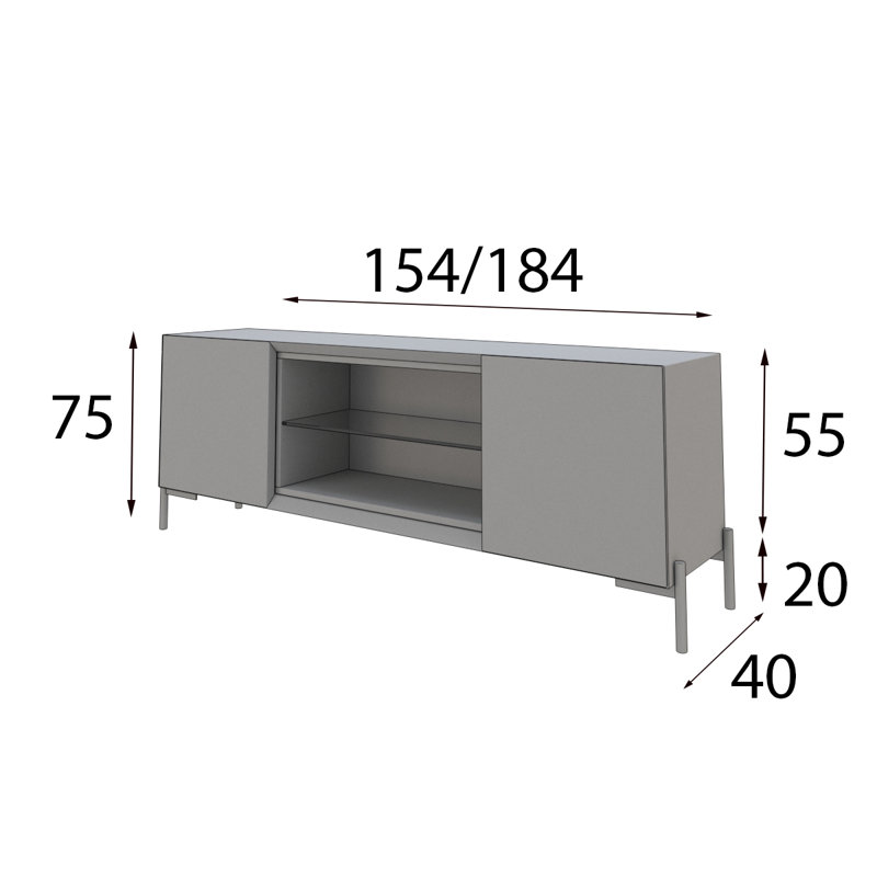 TV Stand, 60.63"