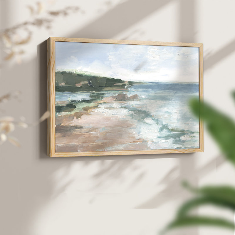 «Distant Regatta II», reproduction encadrée, H 8 po x l 10 po, Naturel