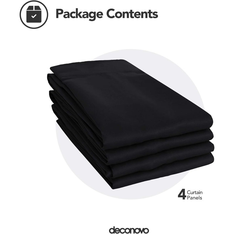 Blackout Curtain, Black