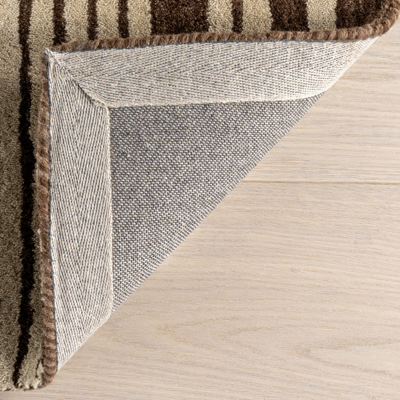 Tara Striped Wool Area Rug, Rectangle 7'6" x 9'6"