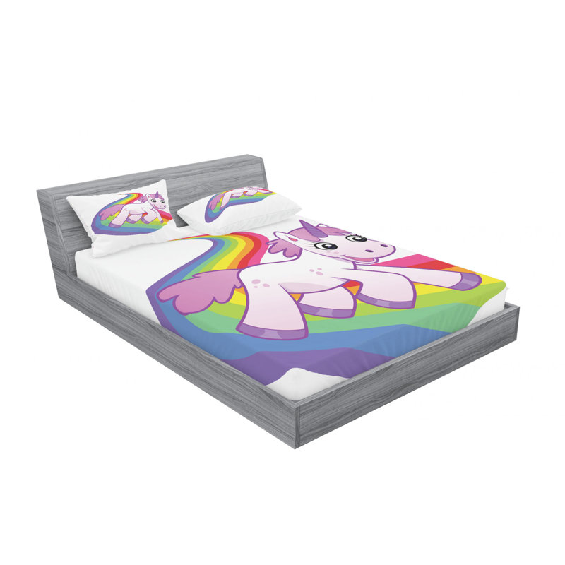 Microfiber Sheet Set, Full Sheet Set with Fitted Sheet