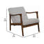 Méridienne large 27,5 po Ackerson
