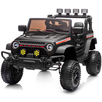 24V Kids Ride on Toy, Ride on Truck Voiture électrique pour enfants avec télécommande, Bluetooth