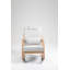 Modern Upholstered Rocking Chair Armchair-874699942