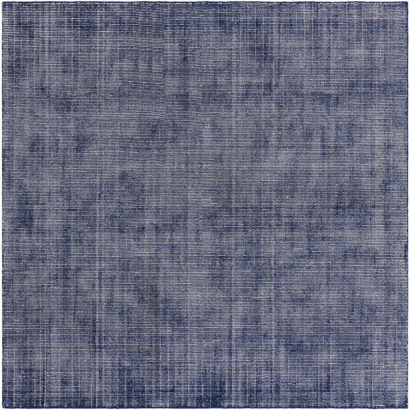 Liabah Wool Striped Indoor Rug, Square 7'10"