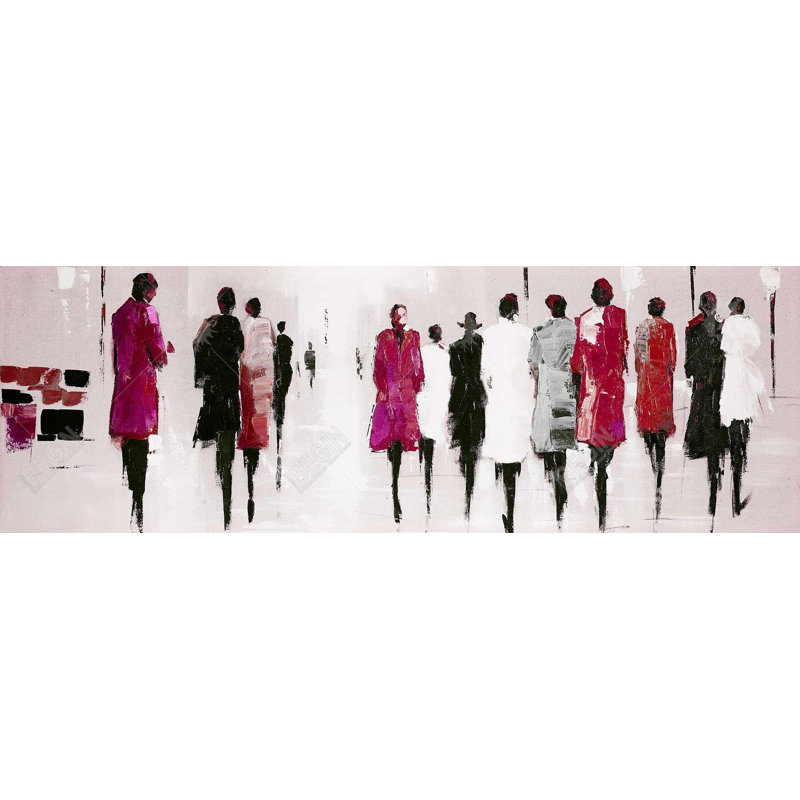 «Walk» sur toile
