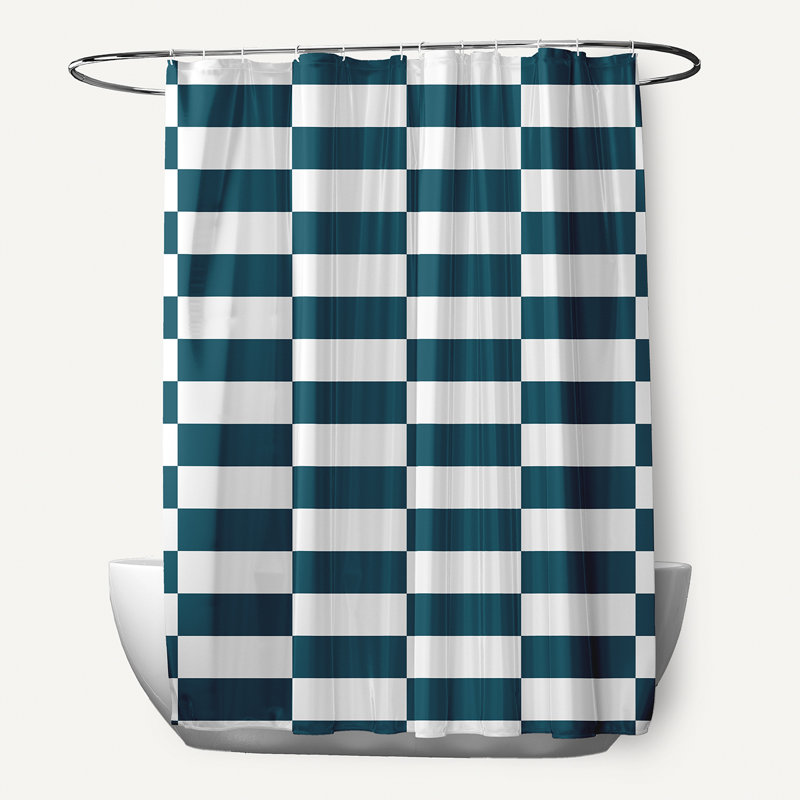 Rideau de douche Limemann, Bleu sarcelle
