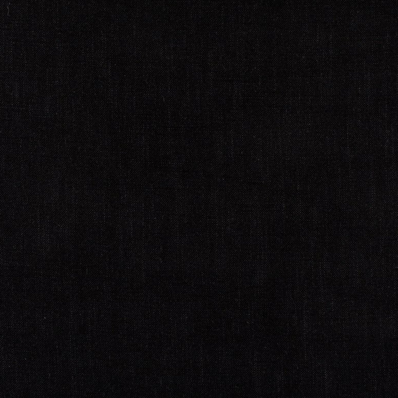 Essential Linens Stonewash Fabric, Raven