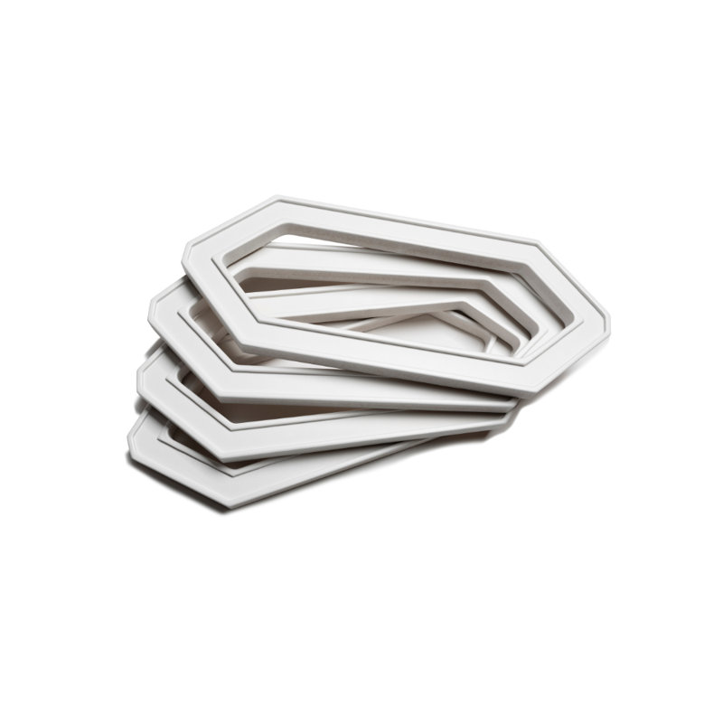Interbois HEXO MDF avec apprêt blanc 3/4" x 6" x 15"