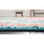 Tapis oriental bleu / rouge / jaune en polypropylène tissé à la machine Pennylane-654006507