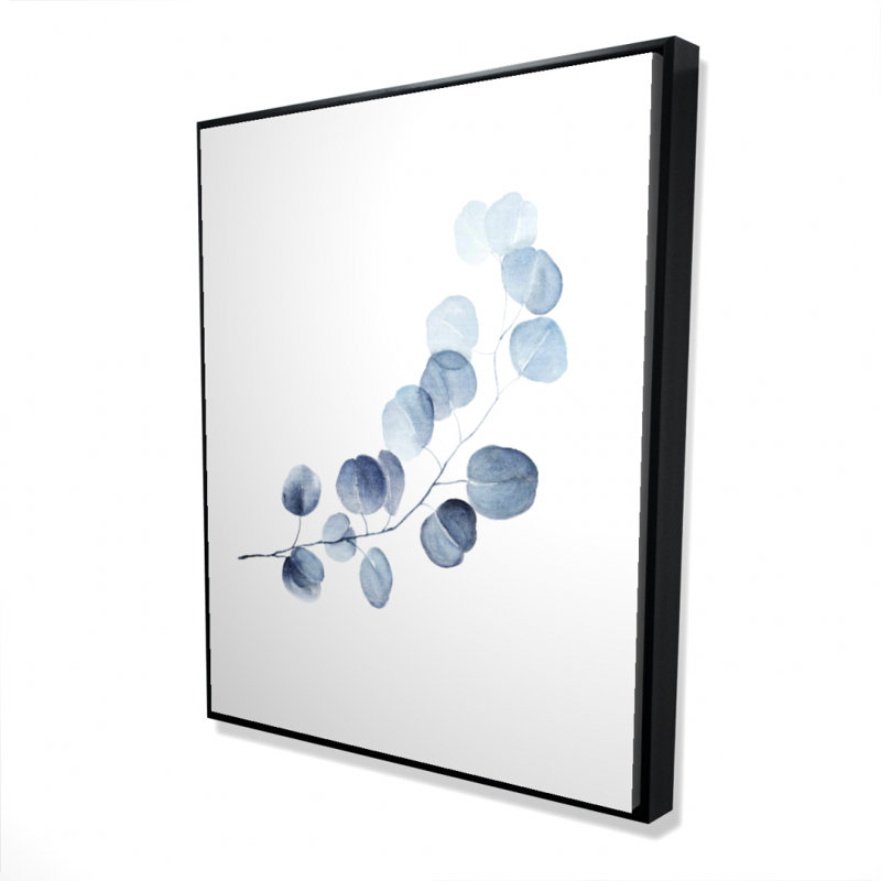 A Branch Of Eucalyptus Print On Canvas