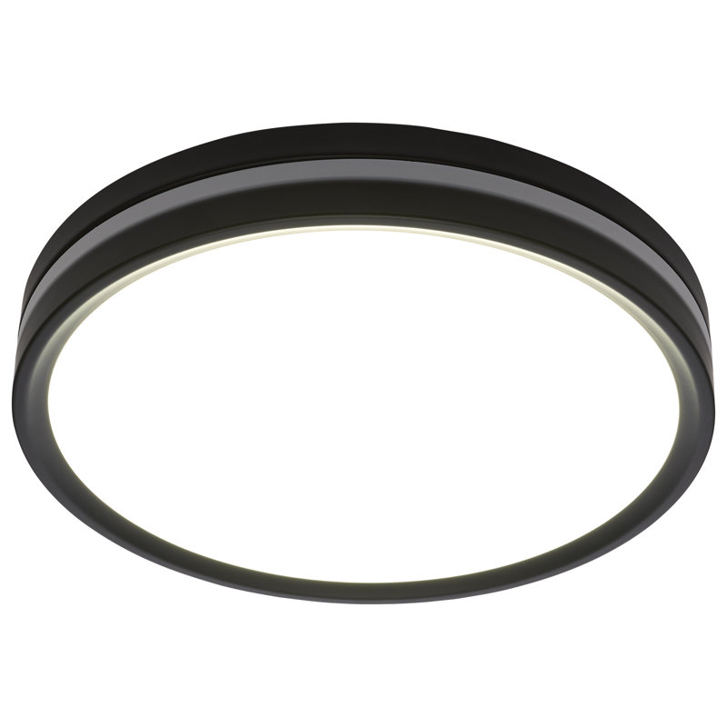 Plafonnier encastré 5 lumières Neona Neona, Noir mat