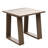 Exquisite Grained Side Table, Enhancing Room Ambiance