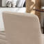 Chaise de bureau Mezaire avec revêtement en polyester, pivotant, hauteur réglable, roulettes-858561074