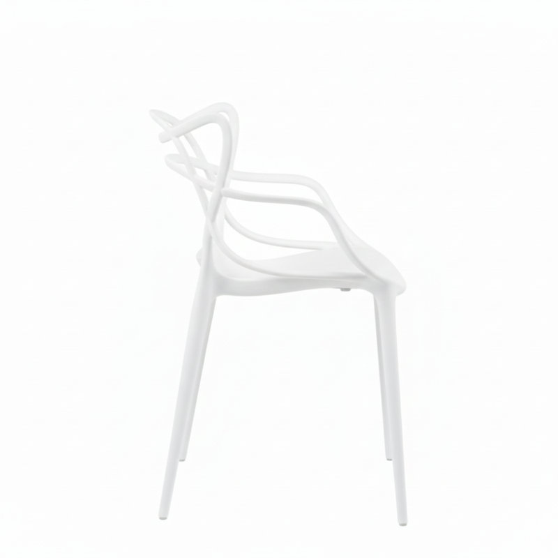Chaise robuste Maria, Blanc