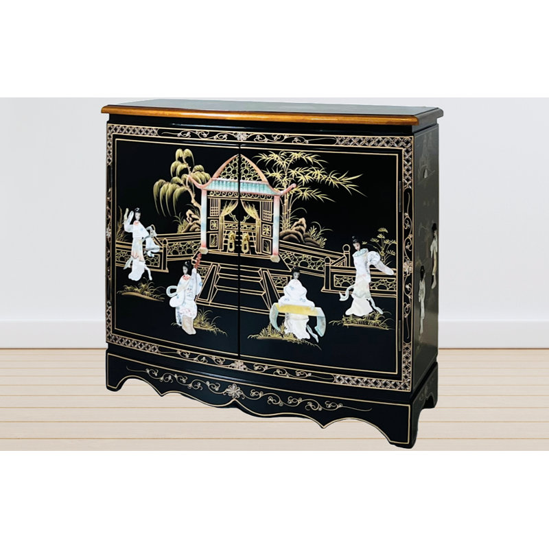 Mother of Pearl Chinese Sideboard Cabinet