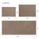 Azriah Luxury Chenille Super Soft Absorbent Microfiber Rectangle Non-Slip Bath Rug