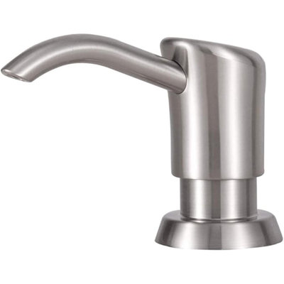 Distributeur intégré de savon de lavabo ou de lotion pour évier de cuisine, tête de pompe ABS, avec grande bouteille de savon en PET de 17 onces