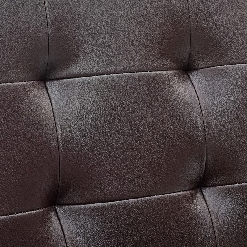 Modway Prim Armless Mid Back Office Chair, Brown