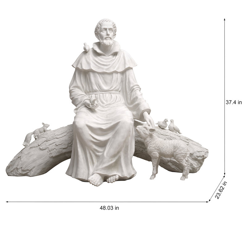 Statue de Saint Francis Woodland