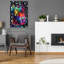 Winston Porter «Companion Pit» par Dean Russo, art mural en verre acrylique ACR-18539-154352066