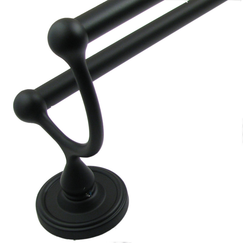 Midtowne 24'' Towel Bar, Black