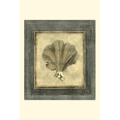 Mini Exotic Coral VI (U) 1 Piece Wrapped Canvas Wall Art