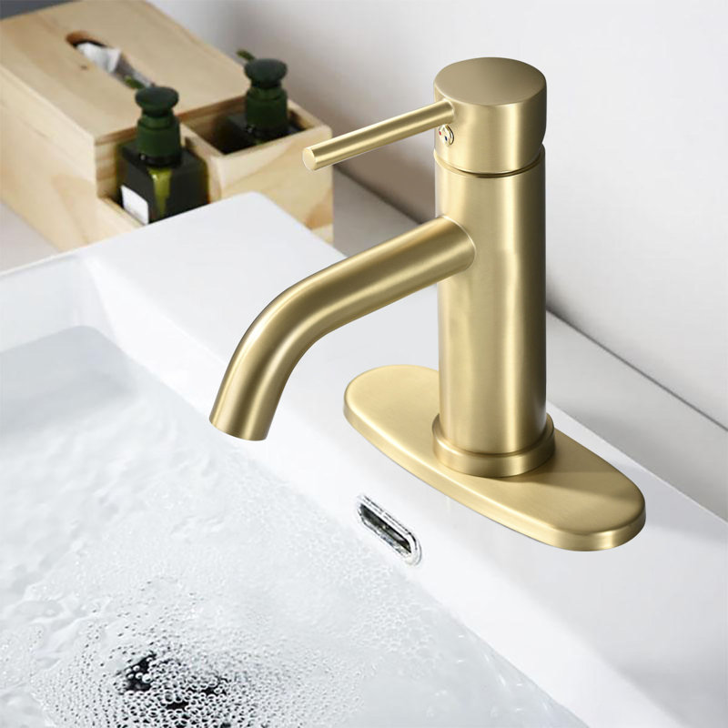 Robinet de salle de bain à un trou