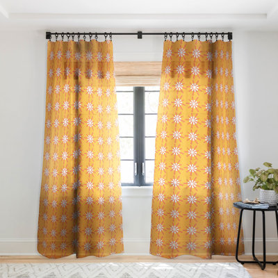 Mirimo Sunburn 1pc Sheer Window Curtain Panel