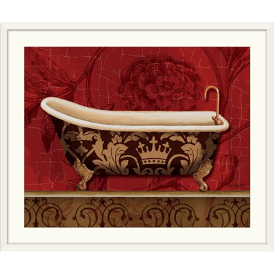 « ii » par lisa audit, impression Royal Red Bath