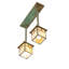 Luminaire suspendu tambour 2 lumières