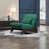 Dark Green Faux Leather