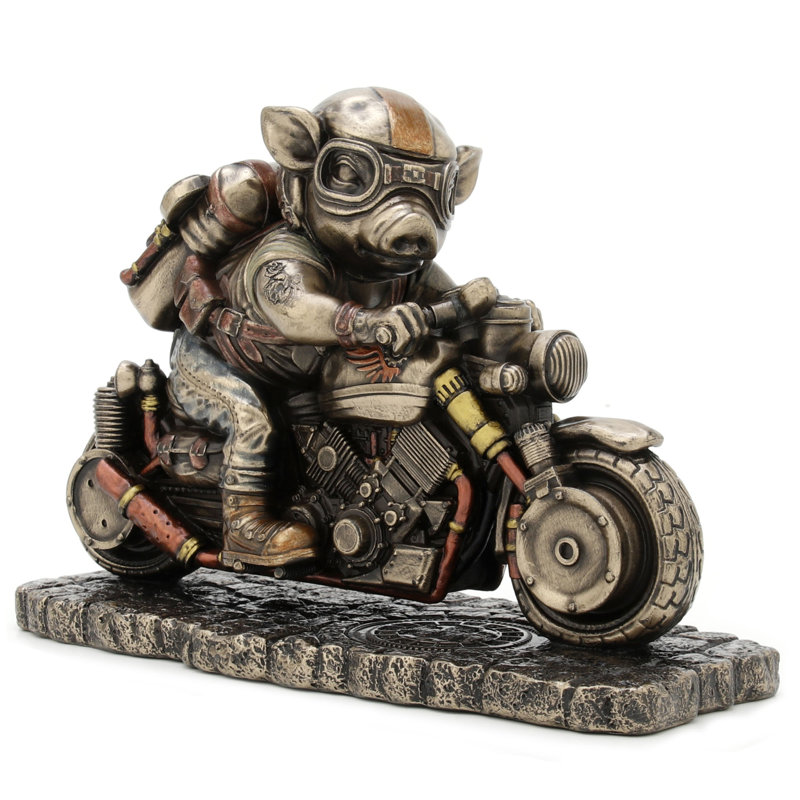 Figurine polychrome 6,69 po