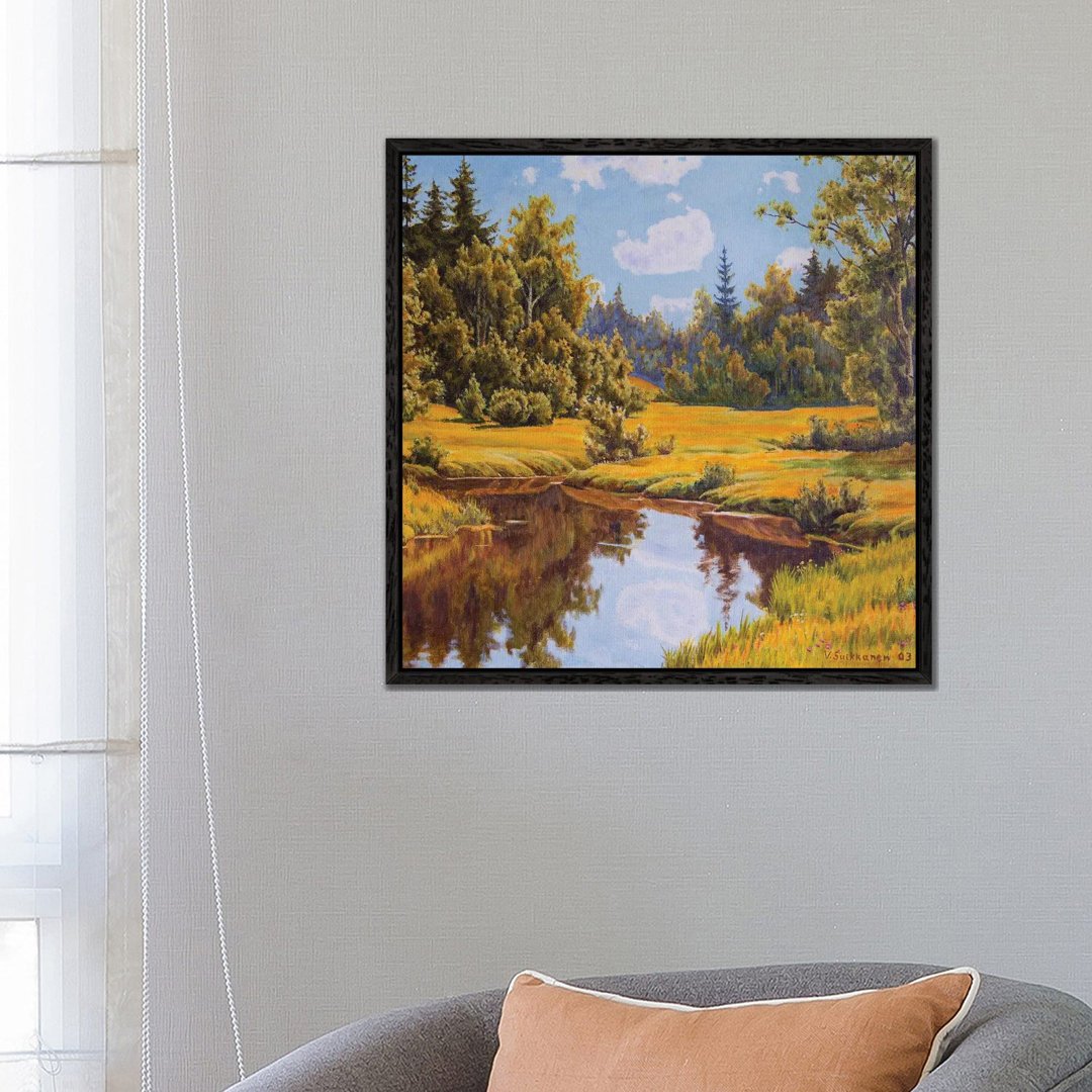 Quiet River von Veikko Suikkanen - Galerie-verpackte Leinwand Giclée auf Leinwand