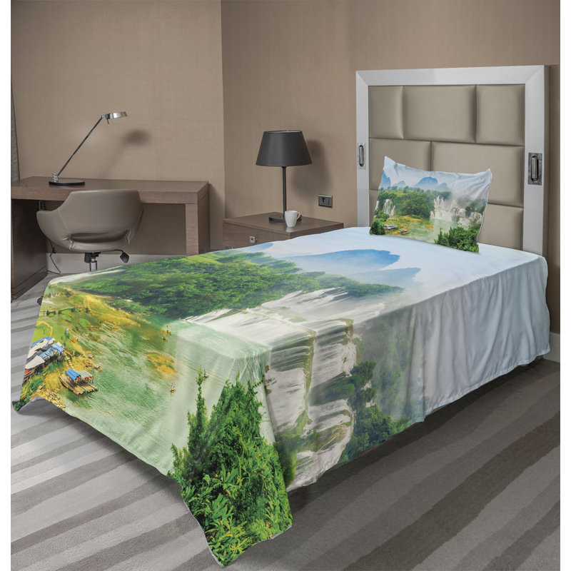 Microfiber Sheet Set, Twin XL Sheet Set + Fitted Sheet + 1 Pillowcase