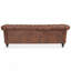 Canapé Chesterfield à accoudoirs roulés 3 places 84,65 po pour salon-132916682