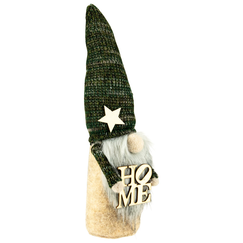 Figurine gnome de Noël 14 po