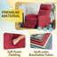 Fauteuil inclinable large de 28,8 po Kraker-258289123