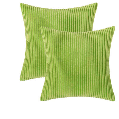 Coussin en velours côtelé Corduroy