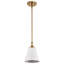 Luminaire suspendu conique à 1 lumière Gertie-1546514460